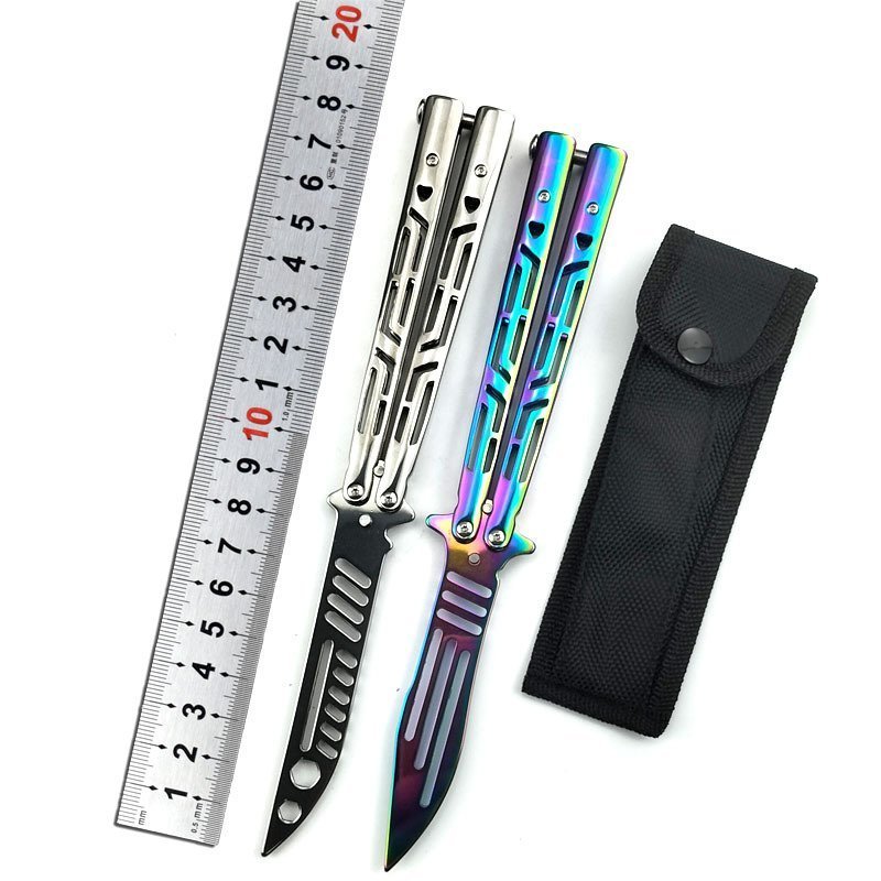 O1CN01kio37t24jAF9fBhNr_2218296487426-0-cib.jpg CSGO Butterfly-Übungsmesser, ungeschärft, tragbar, zusammenklappbar